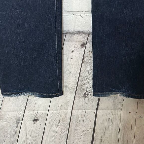 Lauren Ralph Lauren LRL Womens Dark Wash Classic Straight Jeans size 14 - Picture 7 of 11